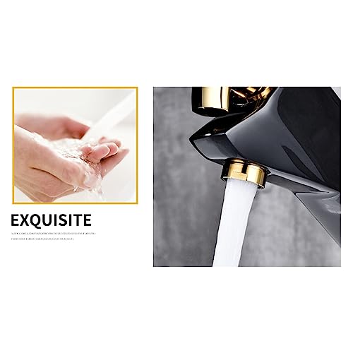 Robinet de lavabo robinets d'évier de salle de bain eau chaude froide