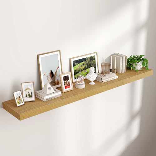 Floating Shelves for Wall 72"W x 11.6"D x 2"H, Long