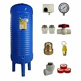 Grands réservoirs sous pression pour puits verticaux : Disponibles en réservoirs sous pression de 60 à 500 litres, ils répondent à vos différents besoins. L'air comprimé étant situé en haut du réservoir sous pression, la capacité réelle du réservoir d'expansion de pression est d'environ 70 % de sa capacité. Il peut être raccordé à des chauffe-eau, des machines à laver, des panneaux solaires et d'autres appareils, et convient à une utilisation domestique, scolaire, agricole et industrielle.