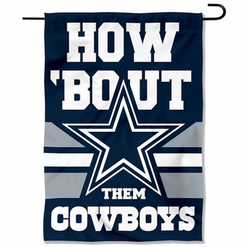 WinCraft Dallas Cowboys How Bout Them Cowboys Yard Garden Banner Flag