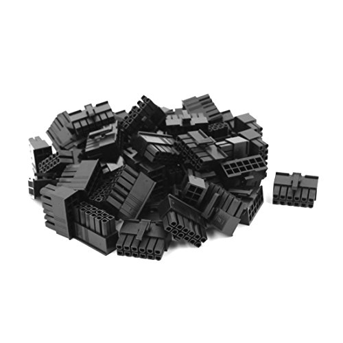 Aexit 50 Sets Track Lighting Double Row Male Housing 5557 4.2mm Pitch 12P Connector Connectors Plastic Shell