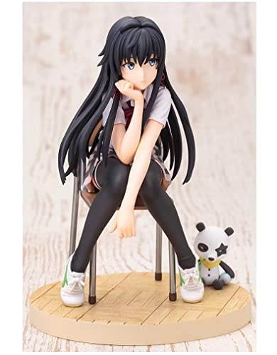 6In Yukinoshita Yukino Figures Sitting On The Chair Figures Anime Girls Figures Model Statue Model Room Desktop Decora Craft Collectible Gift Toy #TOP6