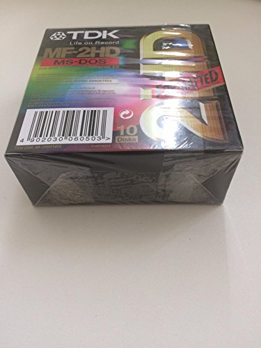 TDK 10x MF2HD 2GB 3,5Zoll Diskette