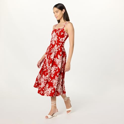 Image of The Drop Womens Balu Feminine Shaped Waist Midi Dress