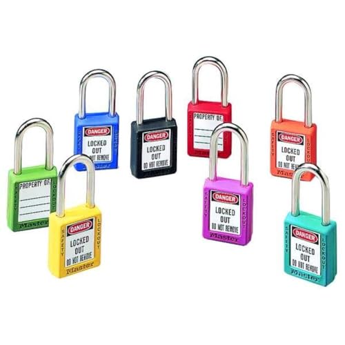 Image of Master Lock 410ORJ Grip Tight Lockout for Wide or Tall Circuit Breakers