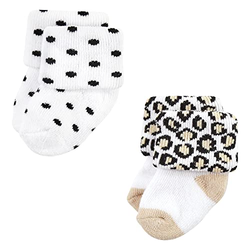 Image of Hudson Baby Baby 8-pack Cotton Rich Newborn and Terry Socks