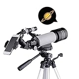 ★ [SOPORTE ESTABLE INFERIOR] -El trípode de aluminio estable proporciona una experiencia de visualización más estable, y su altura se puede ajustar entre 50 cm y 120 cm. Equipado con un bloque de movimiento horizontal, el cuerpo estable 360 ​​& # 176; La rotación no se perderá ningún momento hermoso.