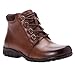 Propét Women's Delaney Ankle Boot Bootie, 11 Wide US Brown