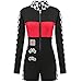 EBYTOP Race Car Driver Costume Women,Halloween Sexy Racecar Jumper With Nascar Flag,Pit Crew for Talladega Nights Racing,L