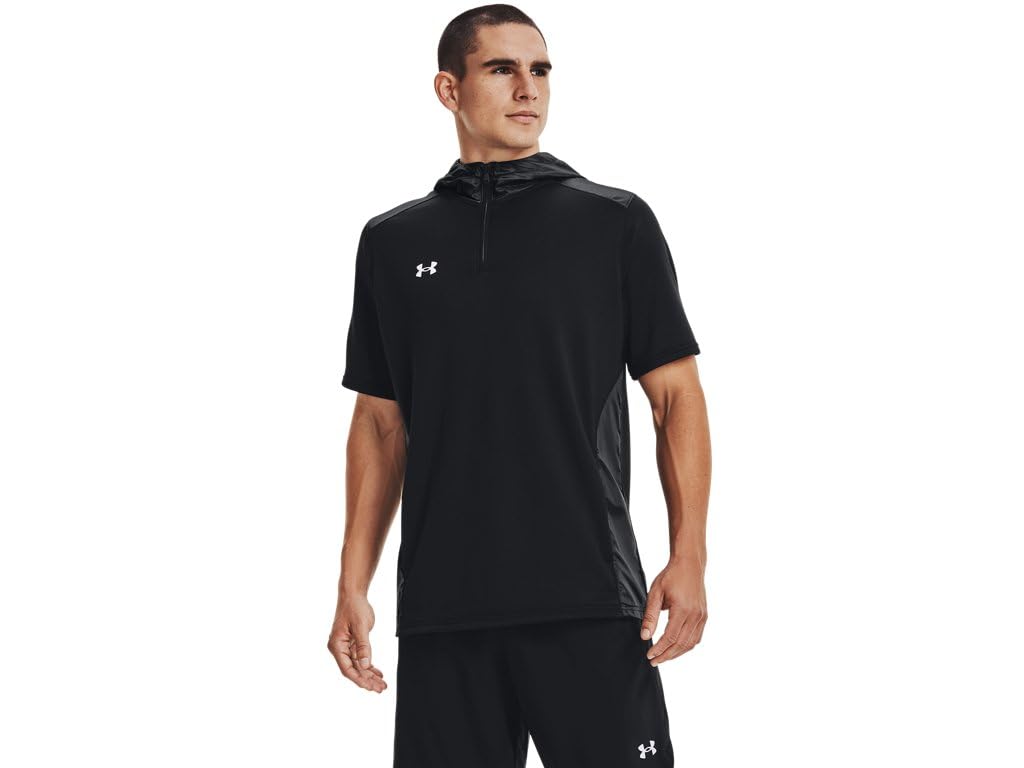 Sweat à capuche Under Armour Command manches courtes noir Large - 7