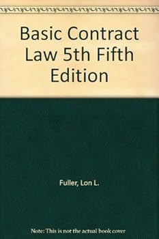 Hardcover Basic Contract Law 5th Fifth Edition Book