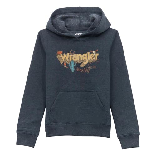 Sweat à capuche Wrangler ado garçon pull coton mode urbaine ado