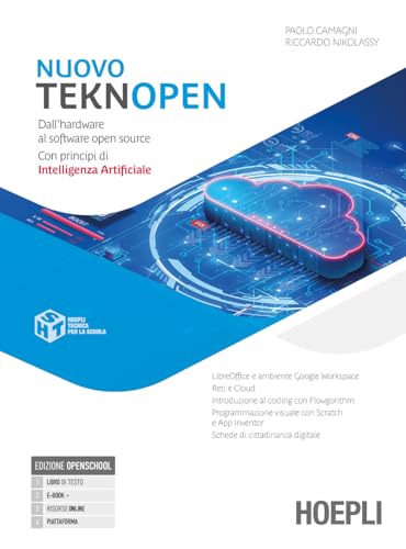 9788836015108 Nuovo TeknOpen. Dall’hardware al software open source. Per gli Ist. tecnici e professionali. Con e-book. Con espansione online
