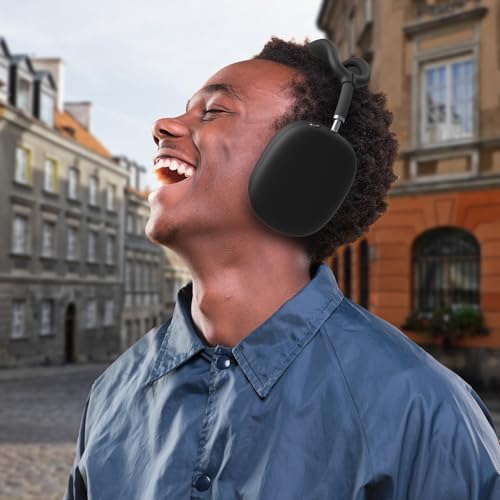 Image of Tobfit Silicone Case for AirPods Max Headphones - Anti-Scratch Cover for Earcups & Headband, Soft & Sweat-Resistant Skin for Apple AirPods Max