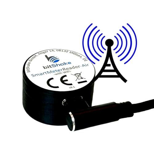 bitShake SmartMeterReader - AIR | IR Lesekopf Stomzähler | WLAN | TASMOTA
