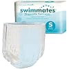 Swimmates Adult Swim Underwear, Pull-Up with Tear-Away Side Seams, Unisex, Disposable, Small/Youth XL (22- 36 Waist), 22 Count (Case of 4)