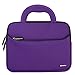 Produktbild evecase 11,6 Zoll Laptophülle, Universal Neopren Tasche Notebooktasche Hülle mit Griff für MacBook Air, Laptop, Chromebook, Ultrabook - Violett