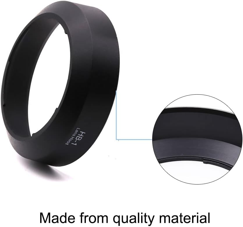 HB-1 Bayonet Mount Lens Hood Compatible with Nikon AF 28-85mm f3.5-4.5 Lens AF 35-70mm f2.8D AF 35-135mm f3.5-4.5