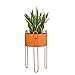Fleur Manique décoratif Cactus Plante artificielle Jardin Patio stand bureau et une chambre for le bureau Plantes d'intérieur Maison Conteneur pour (Size : Orange)