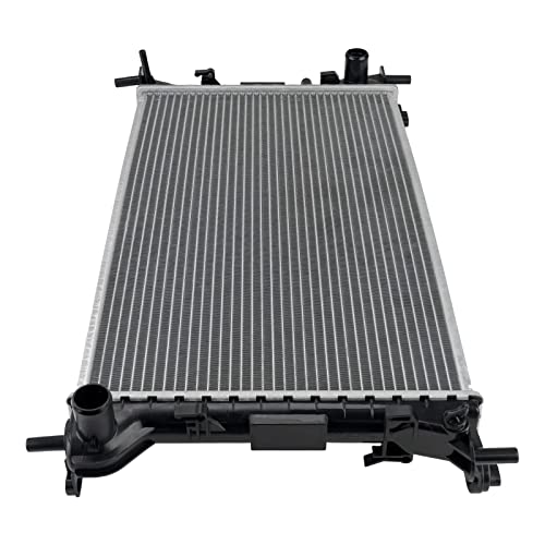 Image of KAX Radiator, CU2296 OE Style Bolt-On Aluminum Core Radiator Replacement Focus 2000-20072.0L 2.3L, 23-5 /8 inchW, 14-3 /16 inchH, 1-5 /16 inchInlet, 1-5 /16 inchOutlet