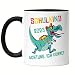 Hey!Print Schulkind 2023 Tasse avec inscription en allemand « Ich Komme » Noir