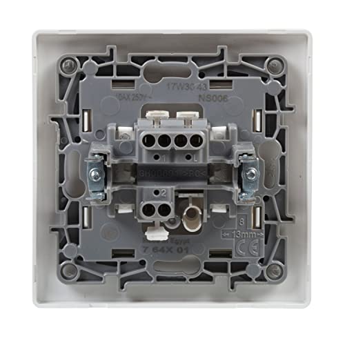 Legrand 396450 NL BL Monobloc Switch, White, Single, Blanco - Image 4