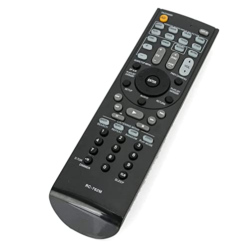 VINABTY RC-762M Replacement Remote Control Compatible with Onkyo AV Receiver HT-RC230 HT-S3300 SKC-380C AVX-280 AVX-290 HTP-380 HT-R380 HT-R390 HT-R538 SKC-380 SKW-380 SKF-380L SKF-380R HT-R280 - Image 3