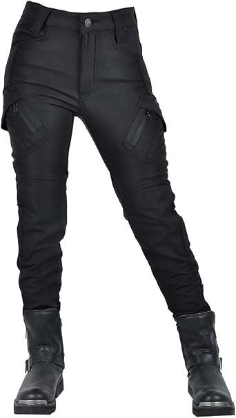 Waterproof Plus Velvet Women Motorcycle Riding Pants with 4 X CE Armor Knee Hip Pads Rainproof Motocross Racing Pant
