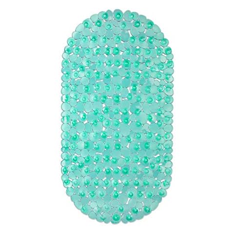Tapis de Bain Relaxdays Vert Cover