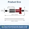 shoudiantong 25870 Impeller Compatible with Tetra Whisper 30-60 Gallon, Whisper 3/4/60, Triad 3000 Power Filters & Aqua Tech 30-60 Top Fin Filters Aquarium Filter Parts #75069200 #1