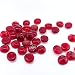 CYS Vase Filler Gem Glass Confetti, Table Scatters, Red, 1 lb per bag (5 bags), Approximately 580 pcs