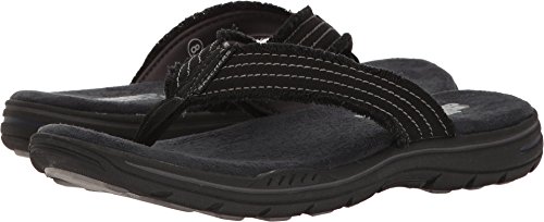 Sandales bout ouvert homme Skechers chaussure été confortable