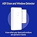Samsung Electronics F-ADT-STR-KT-1 SmartThings ADT Wireless Home Security Starter Kit with DIY Smart Alarm System Hub, Door and Window Sensors, Motion Detector- Alexa Compatible, White