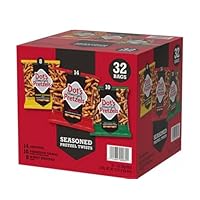 Dot's Homestyle Pretzels Variety Pack, Original, Parmesan Garlic, Honey Mustard Seasoned Pretzel Twists, 32 Count, 1 oz Bags