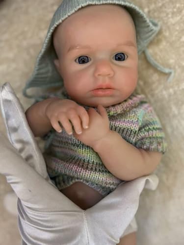 Muñeca de silicona realista de 12 pulgadas miniatura 3