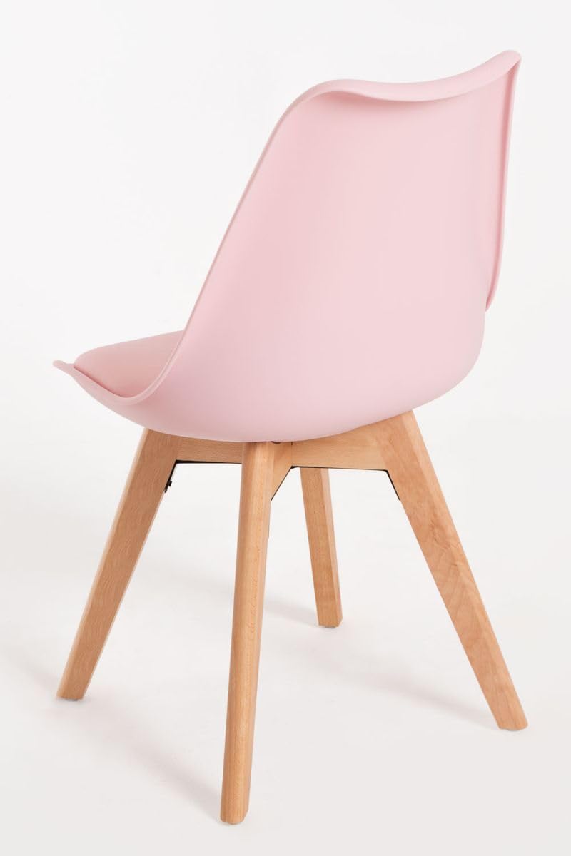 Regalos Miguel - Packs Sillas Comedor - Pack 4 Sillas Synk Basic - Rosa