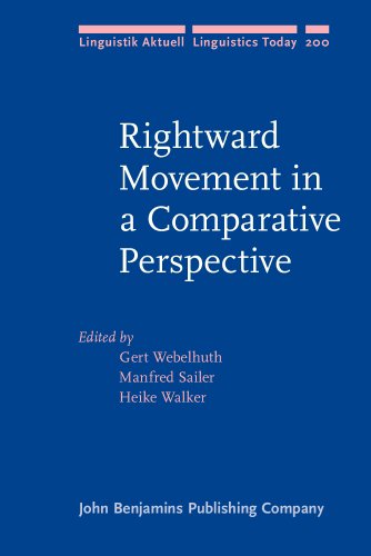 Rightward Movement in a Comparative Perspective (Linguistik Aktuell/Linguistics Today)
