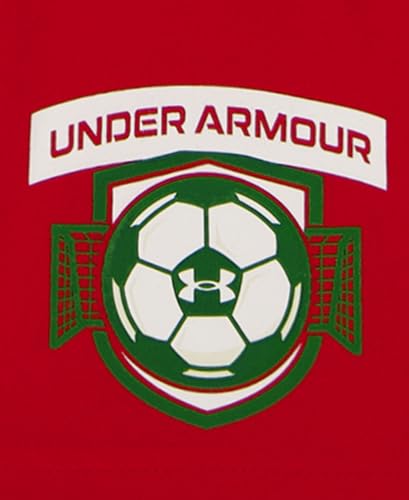 Image of Under Armour Boys' 2-piece Short Sleeve Graphic T-Shirt and Shorts Set, Lightweight & Breathable