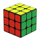 ROXENDA 3X3 Speed Cube, Qihang 3X3X3 Original Speed Cube Super-Durable Sticker with Vivid Colors,56mm (3x3x3)