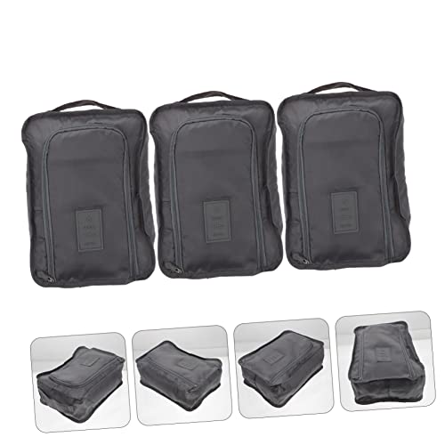 Toddmomy 3 Pçs Bolsa De Armazenamento De Tênis Masculina Resistente À Água Sacola Sacola Para Tênis