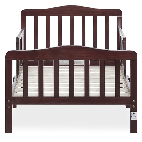 Image of Dream On Me Classic Design Toddler Bed, GREENGUARD Gold, Espresso