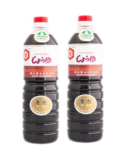 岩永醤油 さしみしょうゆ 老松 1000ml×2本