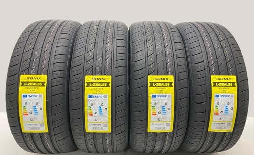 4 X 225 55 17 SONIXRUNFLAT 225/55ZRF17 97V AMAZING B RATED WET GRIP M+S RUNFLAT RFT RSC TYRES 2255517