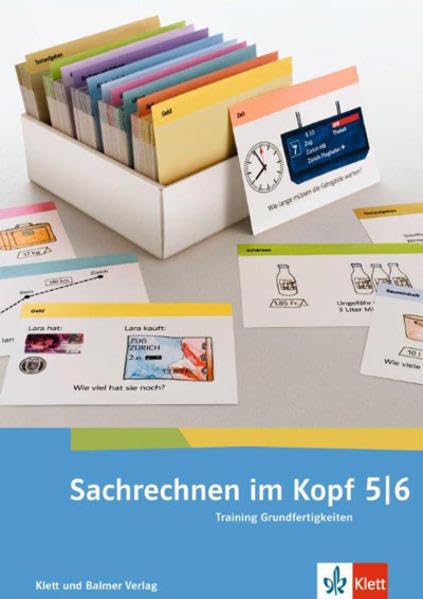 Sachrechnen im Kopf 5/6, Training Grundfertigkeiten. Karteikarten