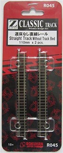 Rokuhan Z Scale R045 Straight Track 110mm (No Roadbed)