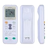 Mando Aire Acondicionado Universal K-1028E, Control Remoto LCD Digital 1000 en 1, Compatible con LG, Samsung, Daikin, Gree, Midea, Toshiba, Haier y Más de 1000 Marcas