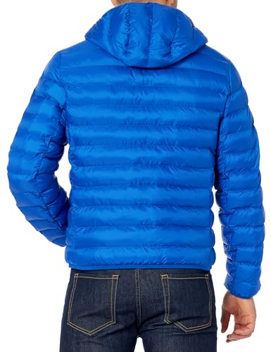 Image of Lacoste mens Quilted Hooded Puffed Jacket