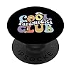 Cool Paramedics Club EMT Squad Medizinischer Assistent Groovy PopSockets mit austauschbarem PopGrip