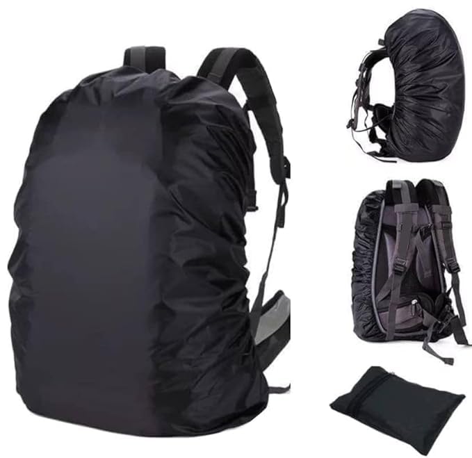 Prime Waterproof and Dustproof Rain Cover Bag for Travel| Adjustable Rain Cover for Bag Backpack for School and Office Use Pack of 1-image-2