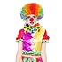 jiebor Clown Costume Clown Wig Nose Accessories Bow Tie for Halloween Parties Carnivals Pretend Play Men Women Adults Decorations